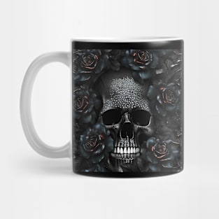 Skull and roses Mug